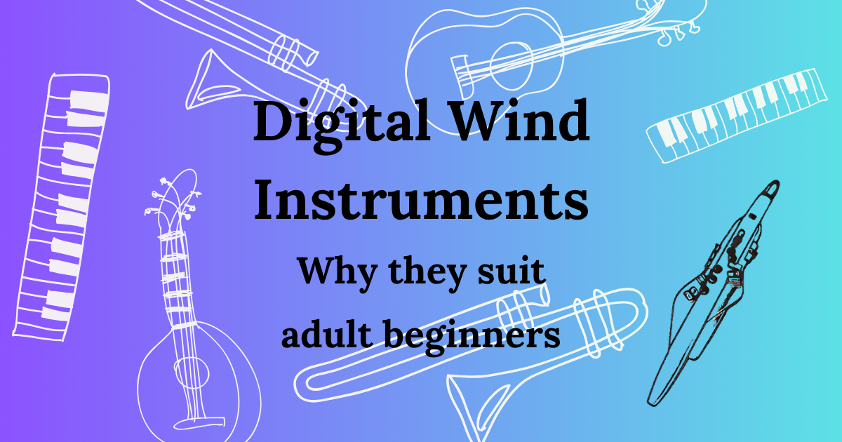Why a digital wind instrument is a great hobby for adults