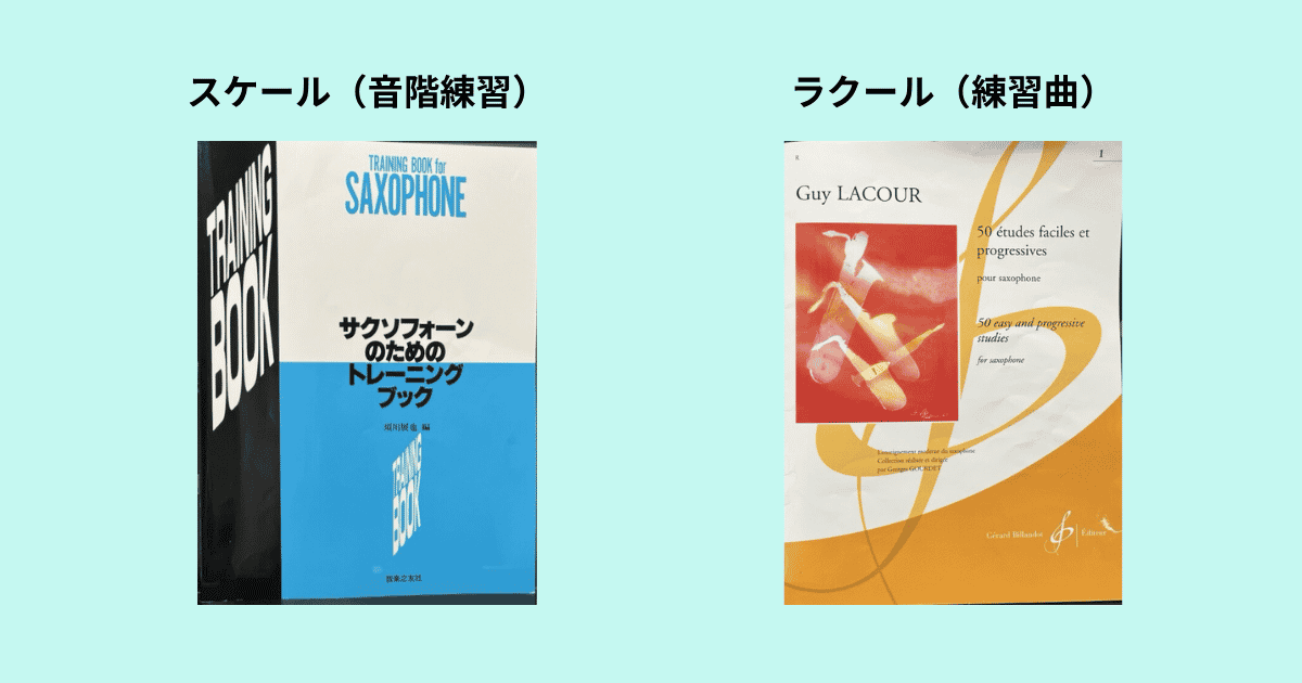 スケールブックとラクール