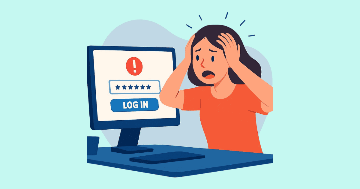 WordPressにログインできなくなったときのエラー画面