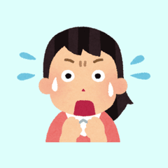 焦る女性