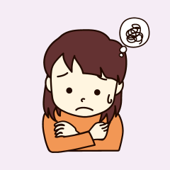 心配するしゅうこ